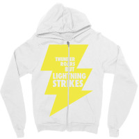 Lightning Strikes! Zipper Hoodie | Artistshot