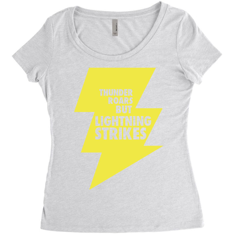 Lightning Strikes! Women's Triblend Scoop T-shirt by ashtahorion4 | Artistshot