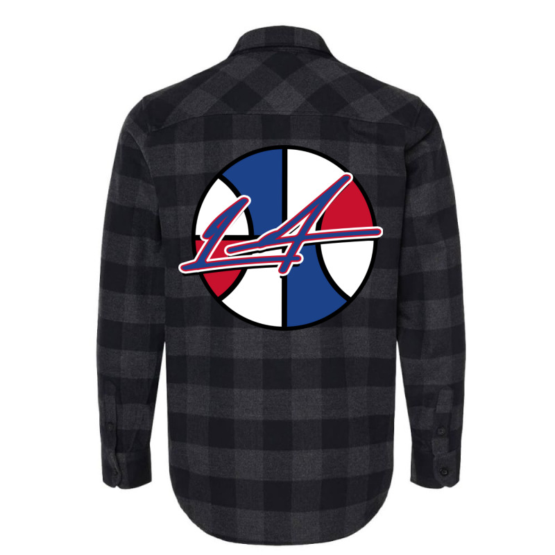 La Basketball Signature1 Flannel Shirt by ancapdowask | Artistshot