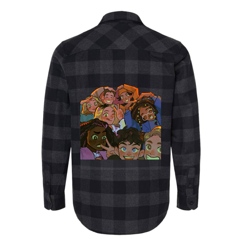 The Gang Goes To Paris! (heartstopper) Flannel Shirt by Frank D Wear | Artistshot