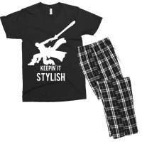 Keepin' It Stylish Men's T-shirt Pajama Set | Artistshot