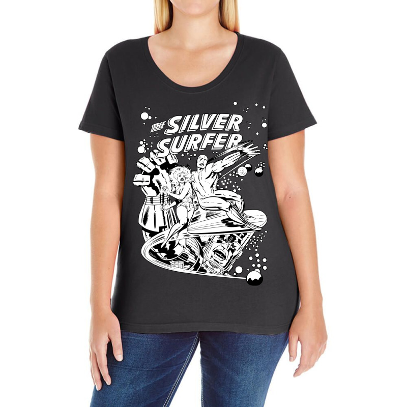 Silver Surfer 4 Ladies Curvy T-shirt | Artistshot