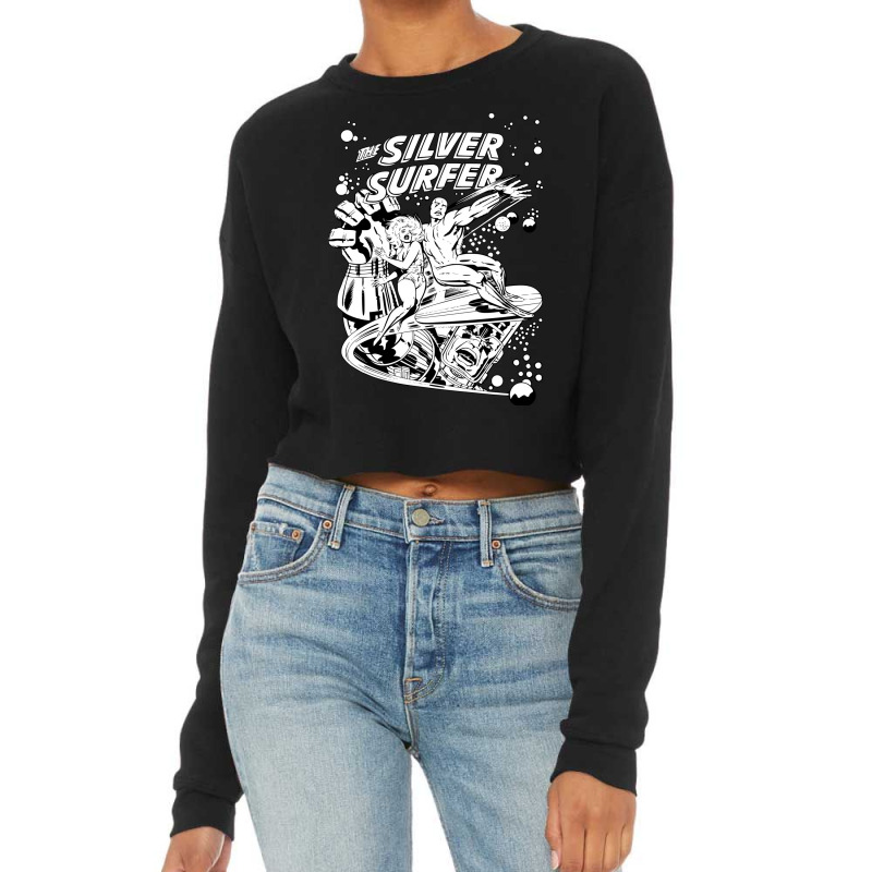 Silver Surfer 4 Cropped Sweater | Artistshot