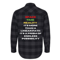 Space Time Realityperfect Gift Flannel Shirt | Artistshot