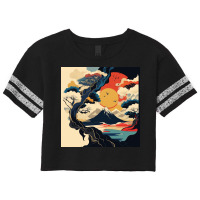 Bird In Flight Scorecard Crop Tee | Artistshot