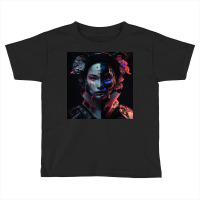 Two Faced Girl Toddler T-shirt | Artistshot