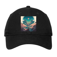 Lonely Boy Walked On The Moon Adjustable Cap | Artistshot