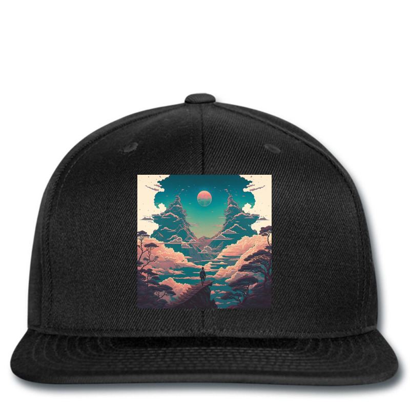 Lonely Boy Walked On The Moon Printed hat by Kailooma | Artistshot