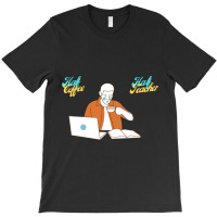 Half Coffee Half Teacher T-shirt | Artistshot