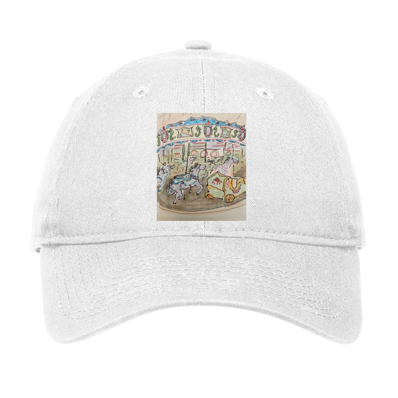 Como Park Carousel Adjustable Cap | Artistshot