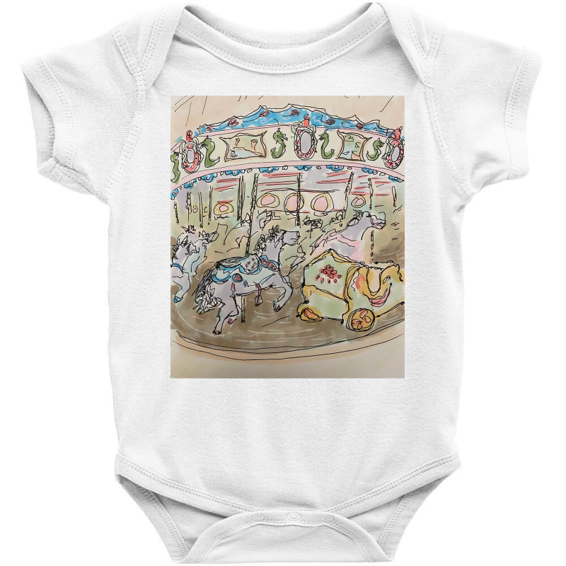 Como Park Carousel Baby Bodysuit | Artistshot