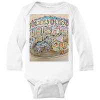 Como Park Carousel Long Sleeve Baby Bodysuit | Artistshot