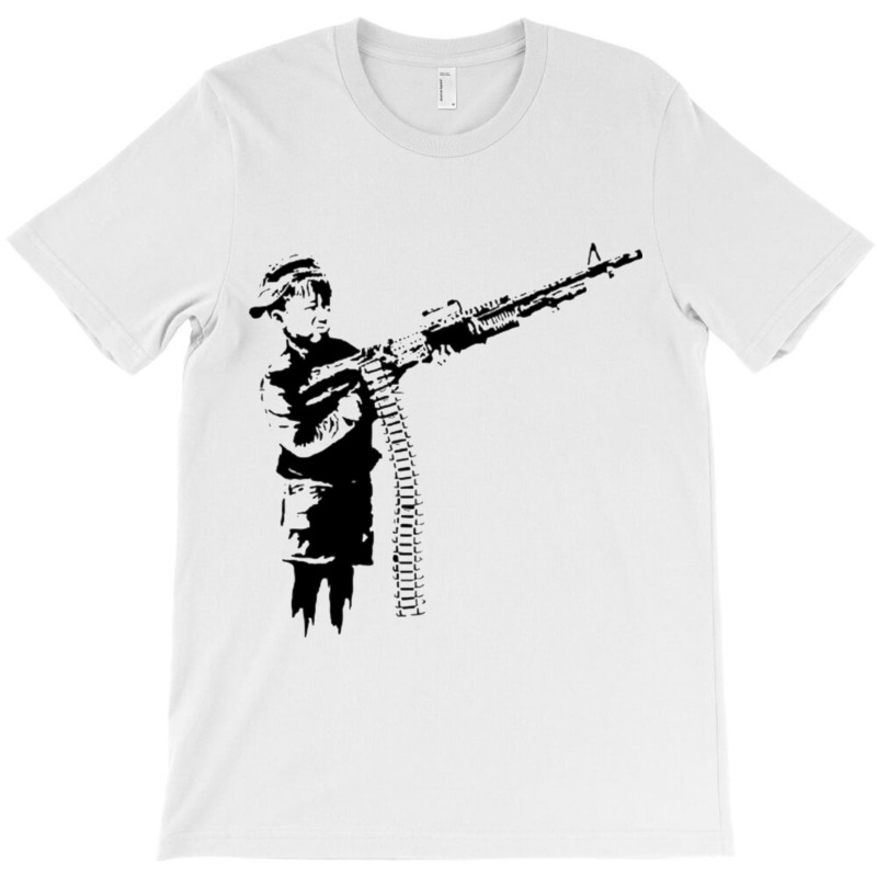 Banksy Child Soldier T-shirt | Artistshot