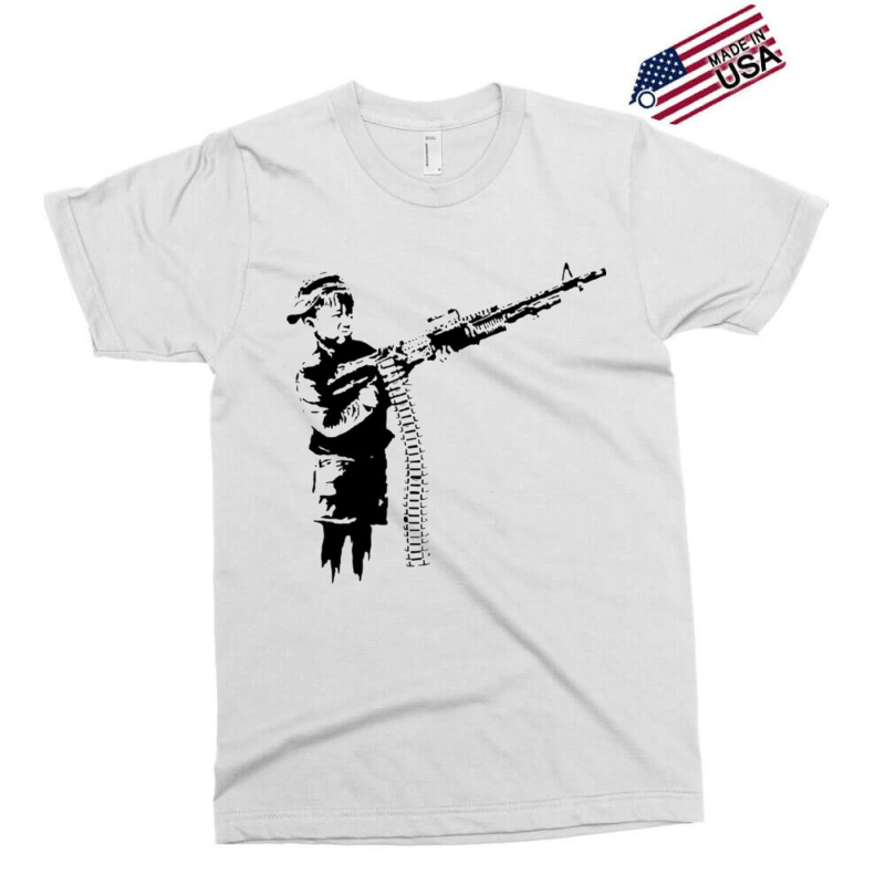 Banksy Child Soldier Exclusive T-shirt | Artistshot