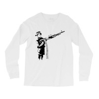 Banksy Child Soldier Long Sleeve Shirts | Artistshot