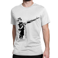 Banksy Child Soldier Classic T-shirt | Artistshot