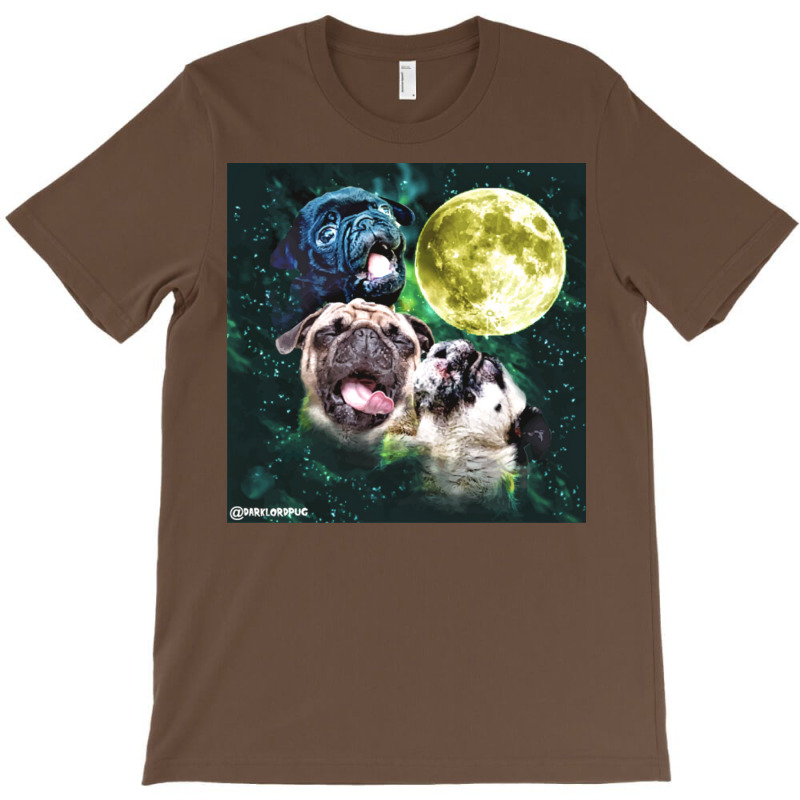 Howl At The Moon Pug Truck Stop Tee T-shirt | Artistshot