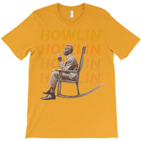 Howlin' Wolf Soul Man Rockin' Chair Fanart T-shirt | Artistshot