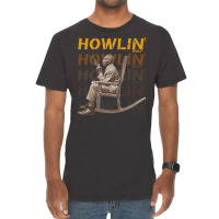 Howlin' Wolf Soul Man Rockin' Chair Fanart Vintage T-shirt | Artistshot