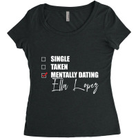 Mentally Dating Ella Lopez Women's Triblend Scoop T-shirt | Artistshot