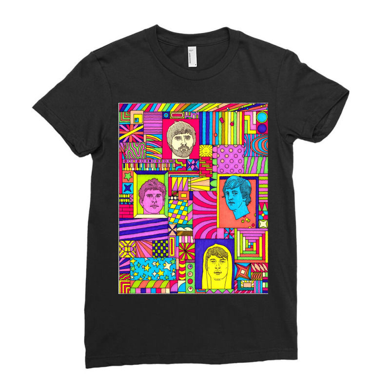 Animal Collective 6 Ladies Fitted T-Shirt by JackMcDuffie | Artistshot