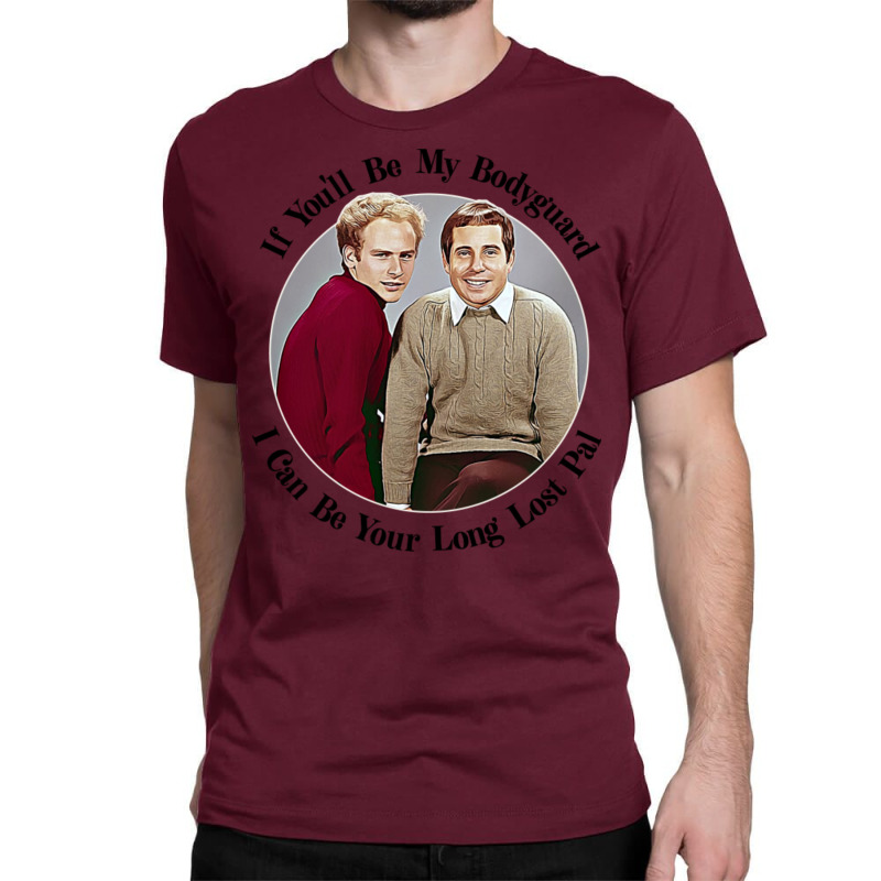 If You'll Be My Bodyguard, I Can Be Your Long Lost Classic T-shirt by neoterelayh | Artistshot