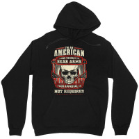 Gun Control I Am American I Have Right To Bear Arms Your Approval Unisex Hoodie | Artistshot