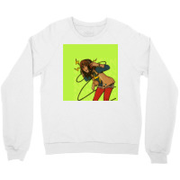 Kamala Khan Chiffon Top Crewneck Sweatshirt | Artistshot