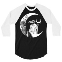 Moon Knight   Khonshu 3/4 Sleeve Shirt | Artistshot