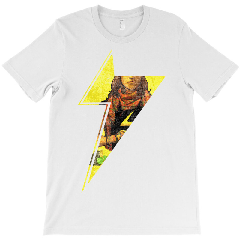 Ms Kamala Bolt Fitted T-shirt | Artistshot