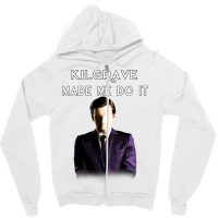 Kilgrave Made Me Do It 4 Zipper Hoodie | Artistshot