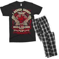 Gun Control I Never Shoot Men's T-shirt Pajama Set | Artistshot