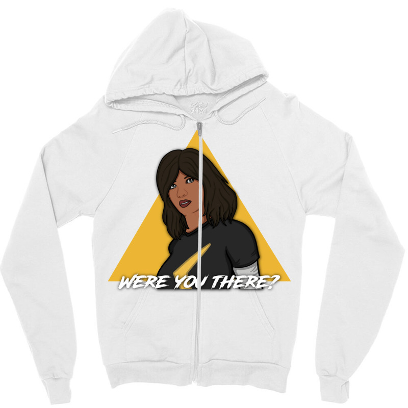 Kamala Khan  Were You There Zipper Hoodie | Artistshot