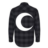 Moon Knight   Classic Symbol   White Clean Flannel Shirt | Artistshot