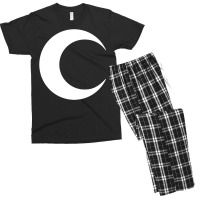 Moon Knight   Classic Symbol   White Clean Men's T-shirt Pajama Set | Artistshot