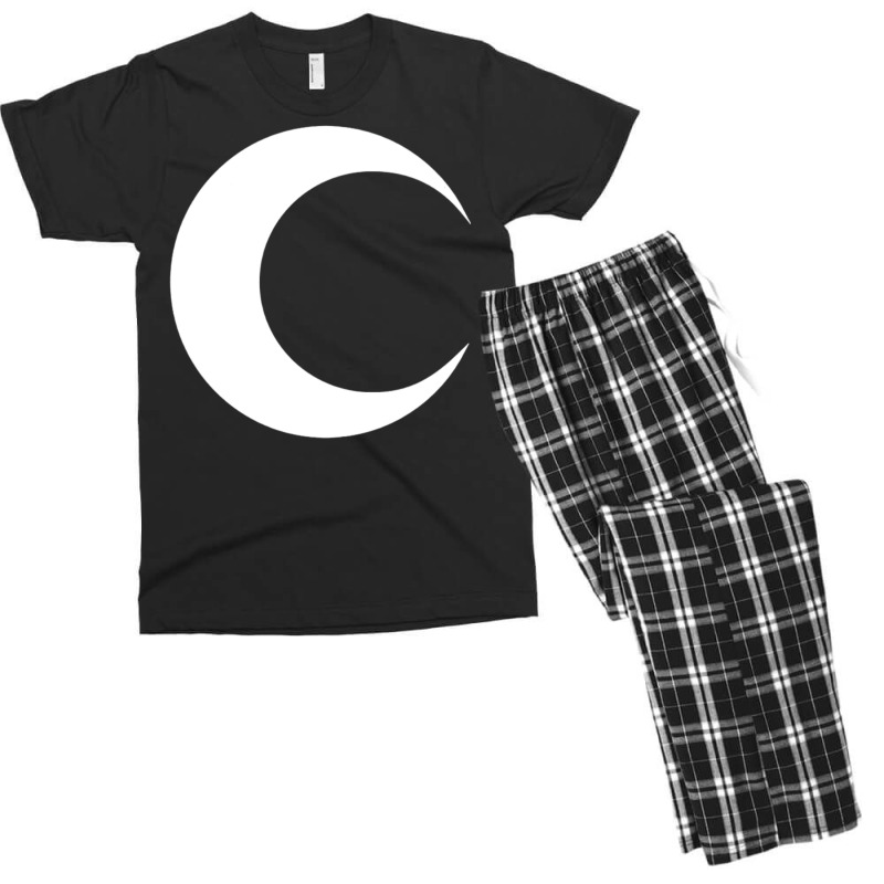 Moon Knight   Classic Symbol   White Clean Men's T-shirt Pajama Set | Artistshot