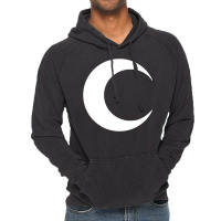 Moon Knight   Classic Symbol   White Clean Vintage Hoodie | Artistshot