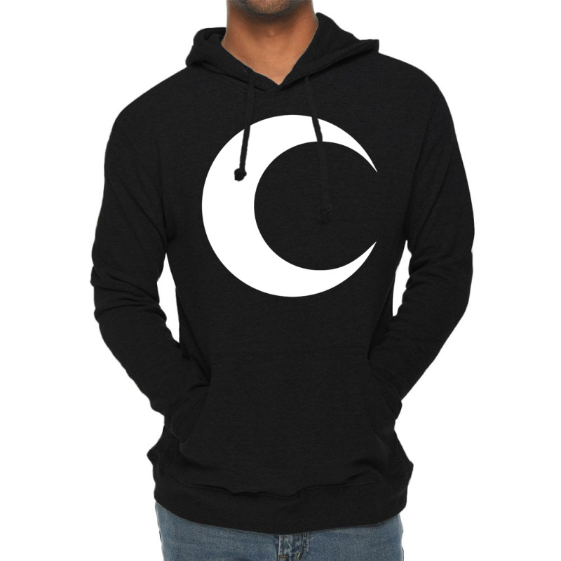 Moon Knight   Classic Symbol   White Clean Lightweight Hoodie | Artistshot