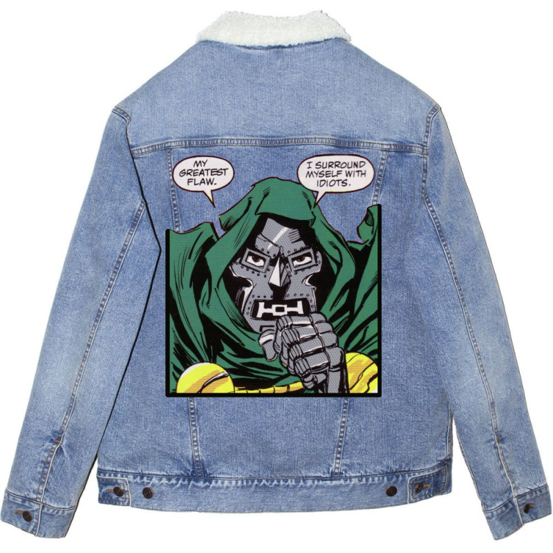 My Greatest Flaw Unisex Sherpa-lined Denim Jacket | Artistshot