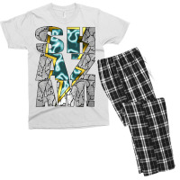 Shazam! Lightning Strike Men's T-shirt Pajama Set | Artistshot