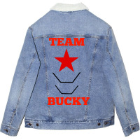 Team Bucky Unisex Sherpa-lined Denim Jacket | Artistshot