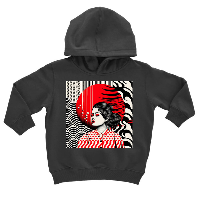 Beauty Fashion Girls Toddler Hoodie by TheDol | Artistshot