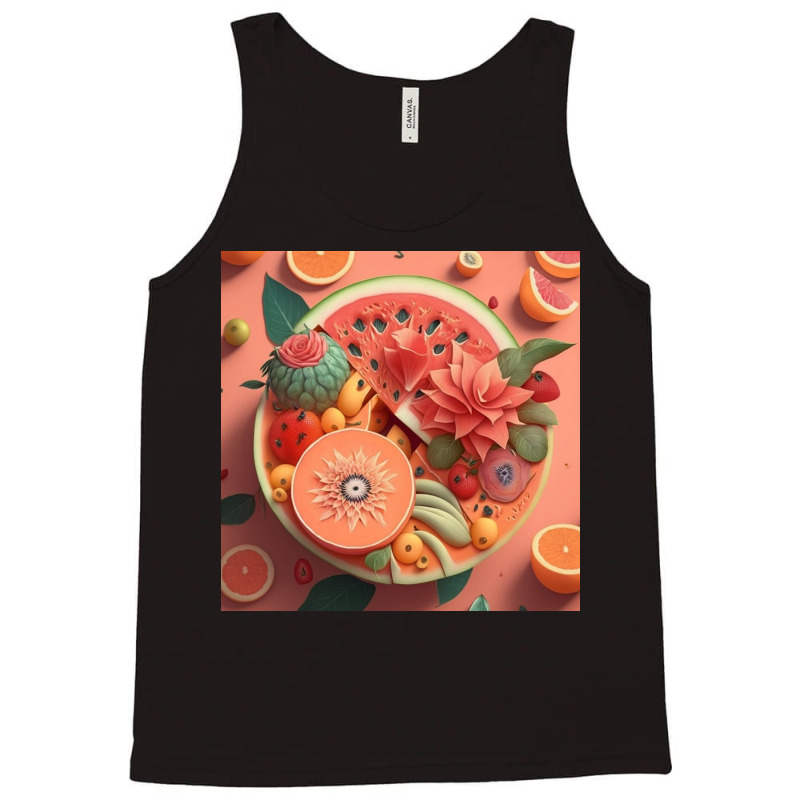 Fruits Design Art Tank Top | Artistshot