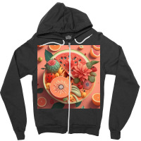 Fruits Design Art Zipper Hoodie | Artistshot