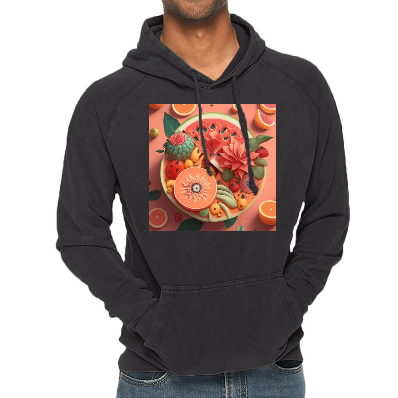 Fruits Design Art Vintage Hoodie | Artistshot