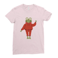 Leisure Suit Fall Frog Ladies Fitted T-shirt | Artistshot