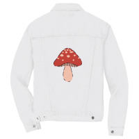 Cute Mushroom Design Men Denim Jacket | Artistshot