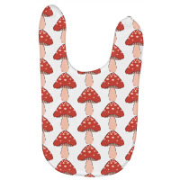 Cute Mushroom Design Baby Bibs | Artistshot