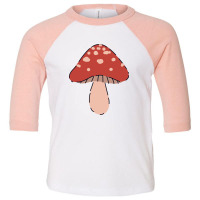 Cute Mushroom Design Toddler 3/4 Sleeve Tee | Artistshot