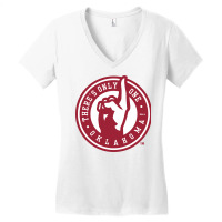 Sports Game Skull Women's V-neck T-shirt | Artistshot